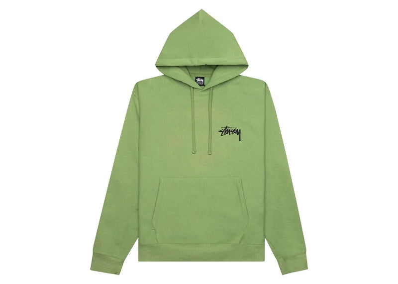 Stussy Classic Dot Hoodie Moss