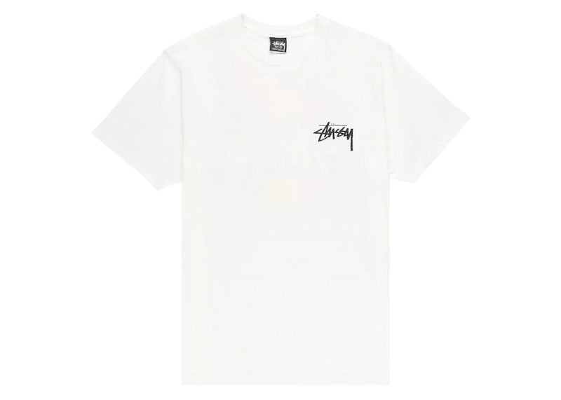 Stussy Classic Dot Tee White