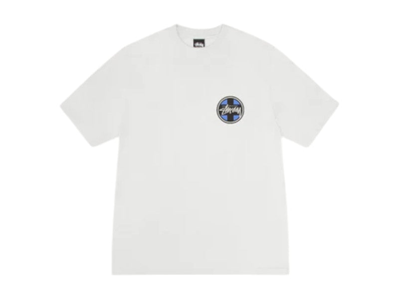 Stussy Cross Dot Pigment Dyed Tee Natural