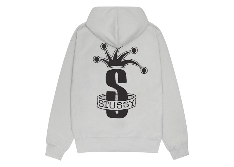 Stussy Crown Band Zip Hoodie Fog