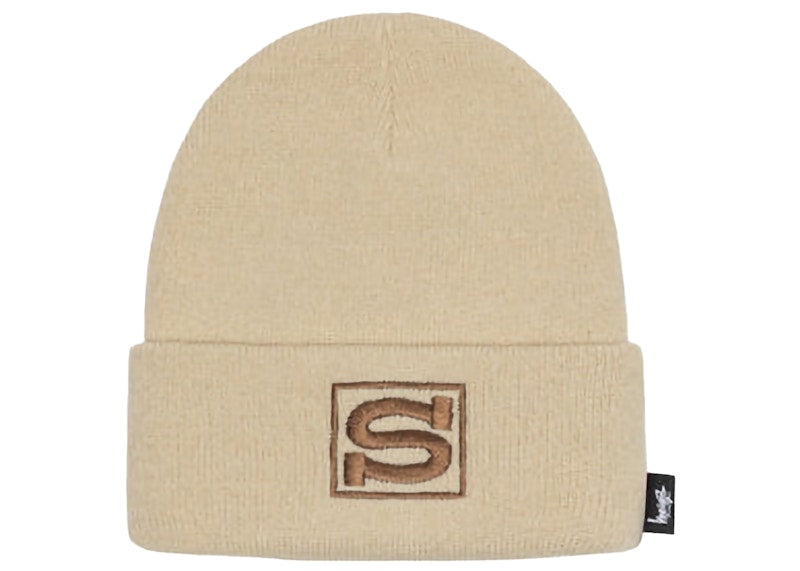 Stussy Cuff S Sport Beanie Sandstone