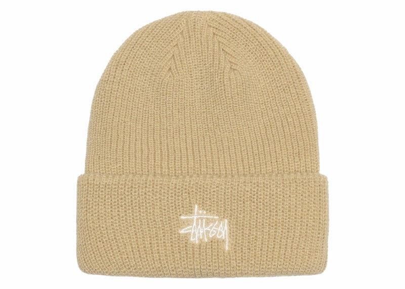 Stussy Cuff Stock Beanie Beach Sand