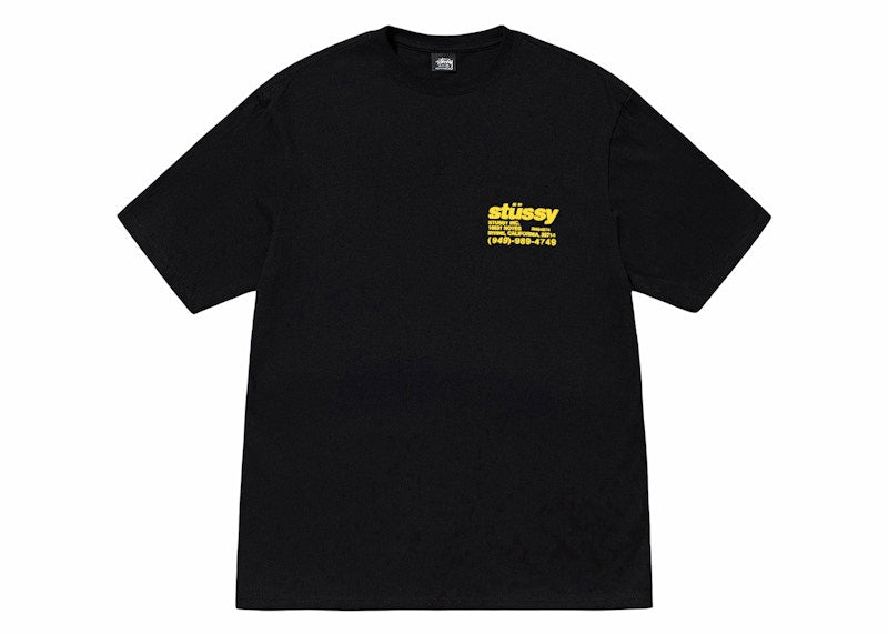 Stussy DNA Pigment Dyed Tee Black