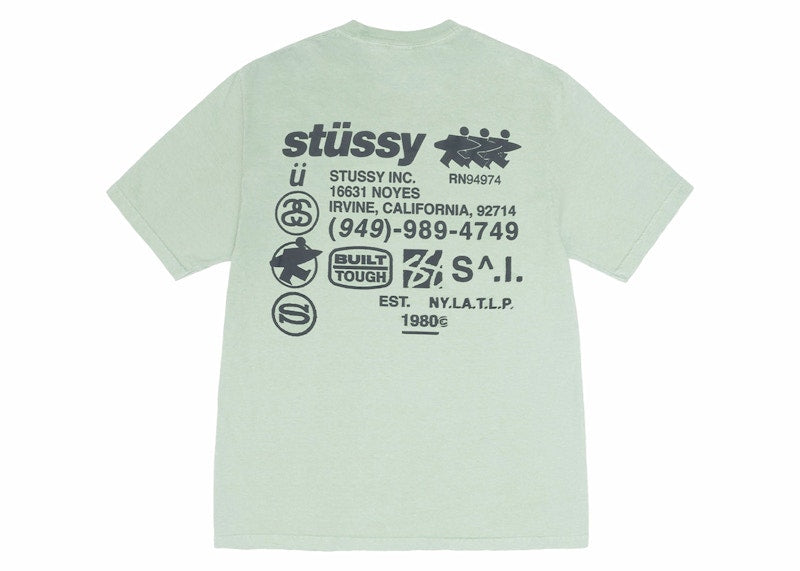 Stussy DNA Pigment Dyed Tee Granite
