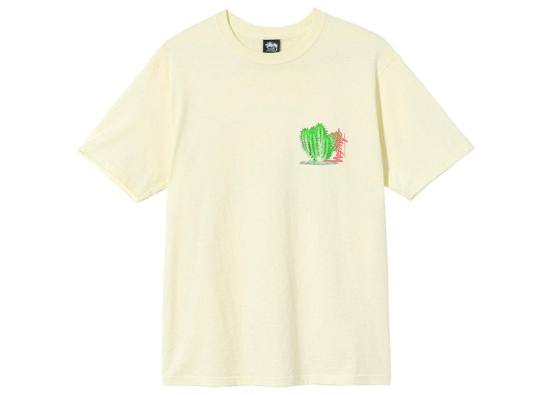 Stussy Desert Bloom Tee Pale Yellow