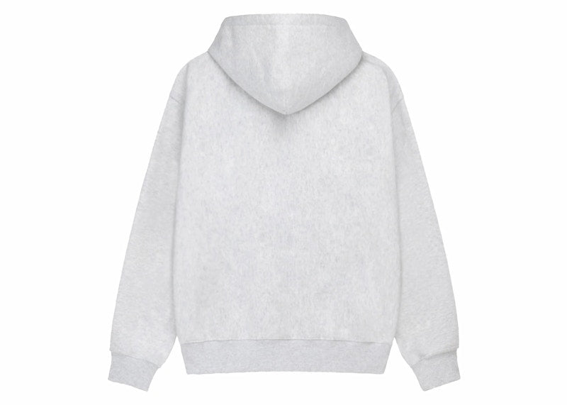 Stussy Dot Sport Zip Hoodie Ash Heather