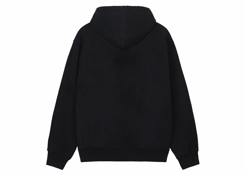 Stussy Dot Sport Zip Hoodie Black