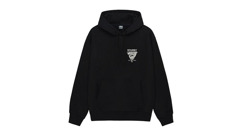 Stussy Dragon Hoodie Black