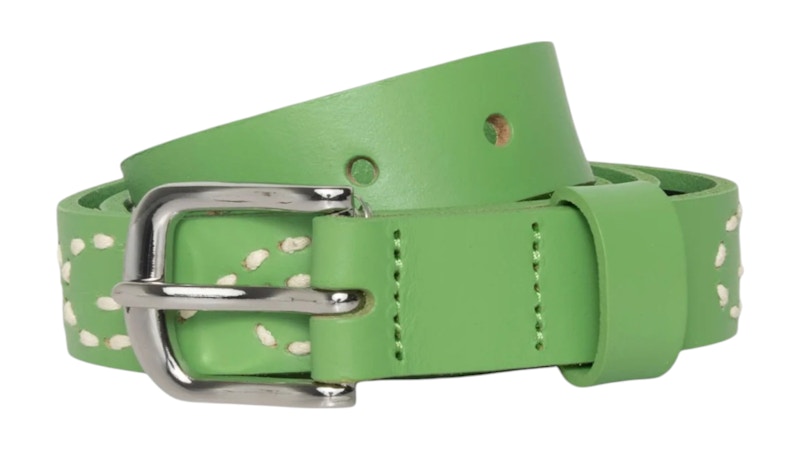 Stussy Embroidered S Belt Jade