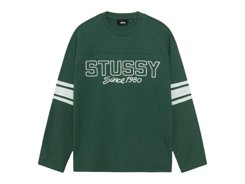 Stussy Football Crew Green