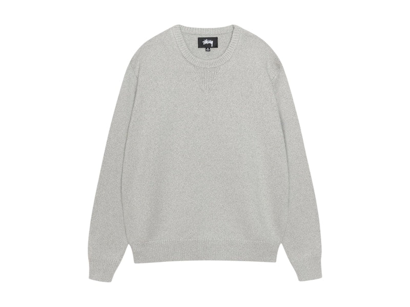 Stussy Handwritten Sweater Heather Grey