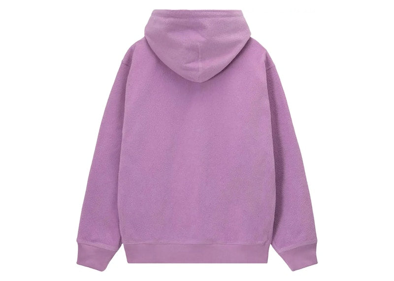 Stussy Inside Out Fleece Hoodie Pink