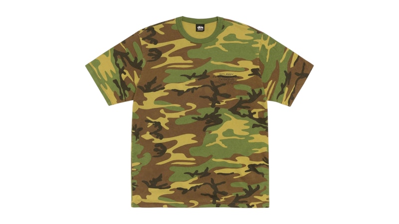 Stussy International Design Pigment Dyed Tee Camo