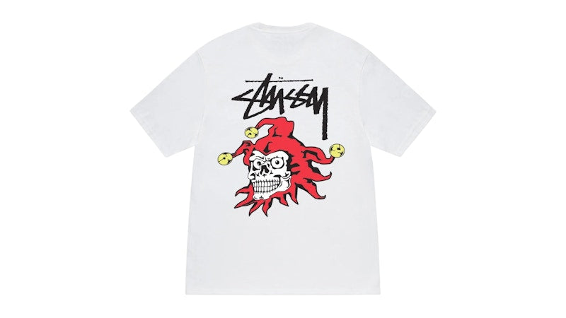 Stussy Joker Tee White