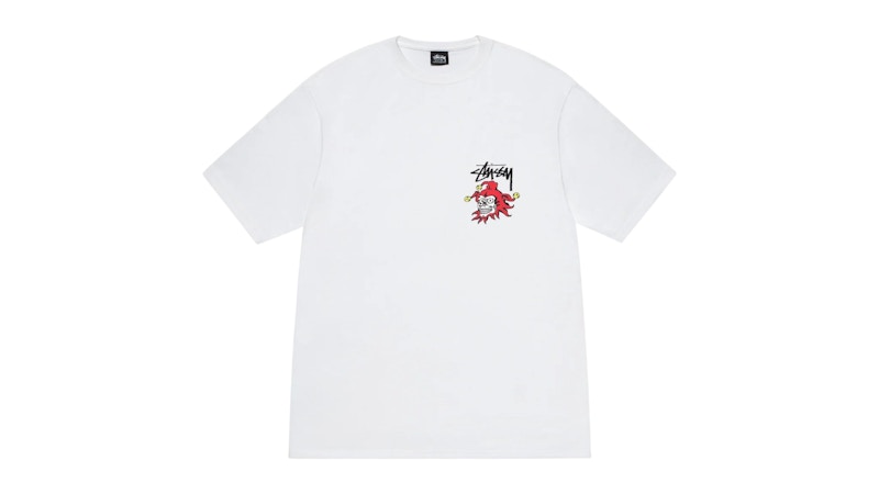 Stussy Joker Tee White