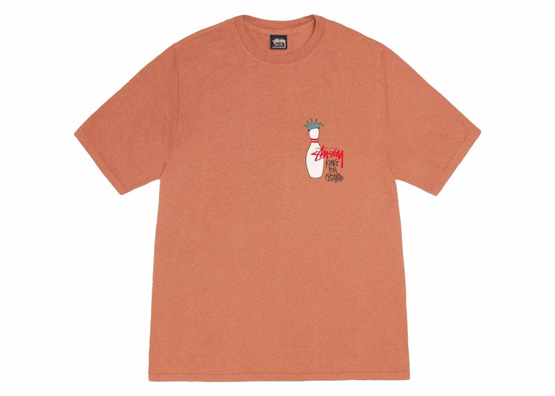 Stussy Kingpin Dyed Tee Rust