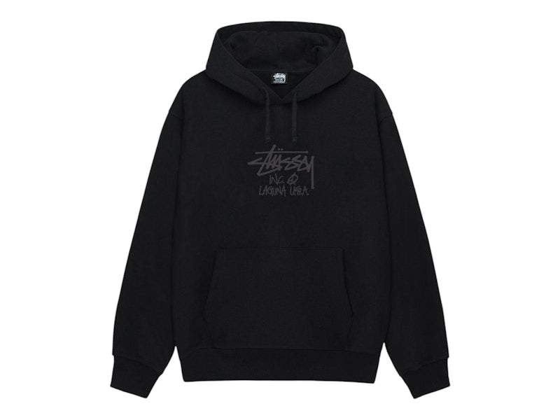 Stussy Laguna USA Hoodie Black