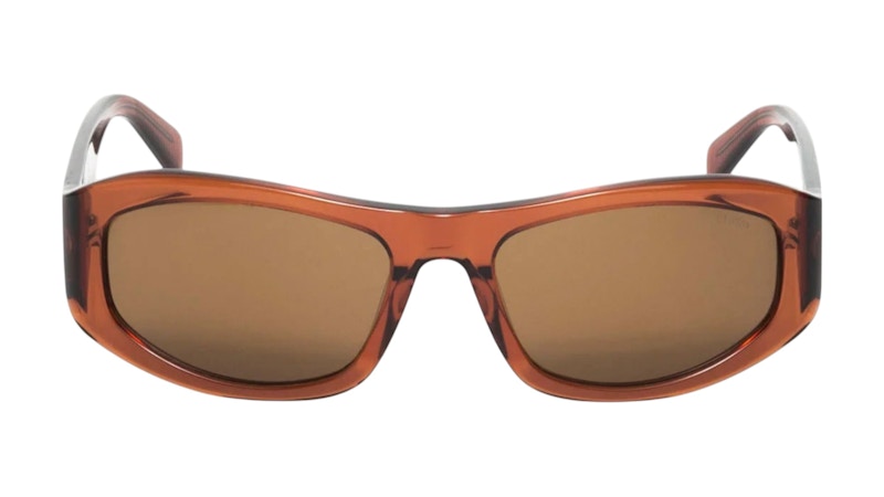 Stussy Landon Sunglasses Dark Brick/Brown Lens