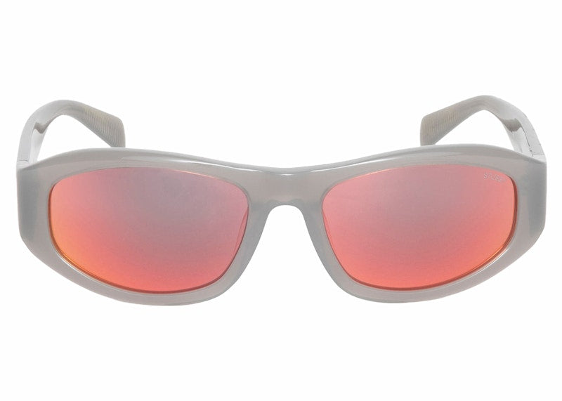 Stussy Landon Sunglasses Grey/Silver Flare