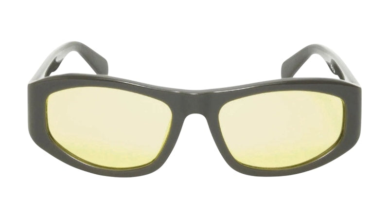 Stussy Landon Sunglasses Grey/Yellow Lens