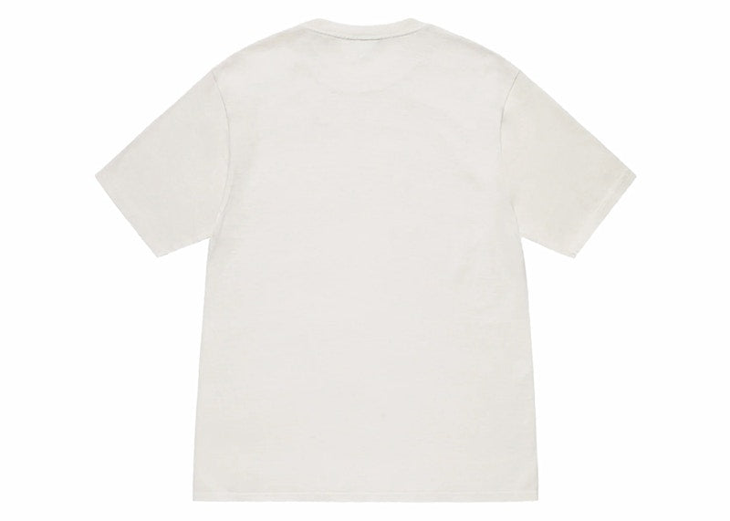 Stussy Locations Pigment Dyed T-shirt Natural