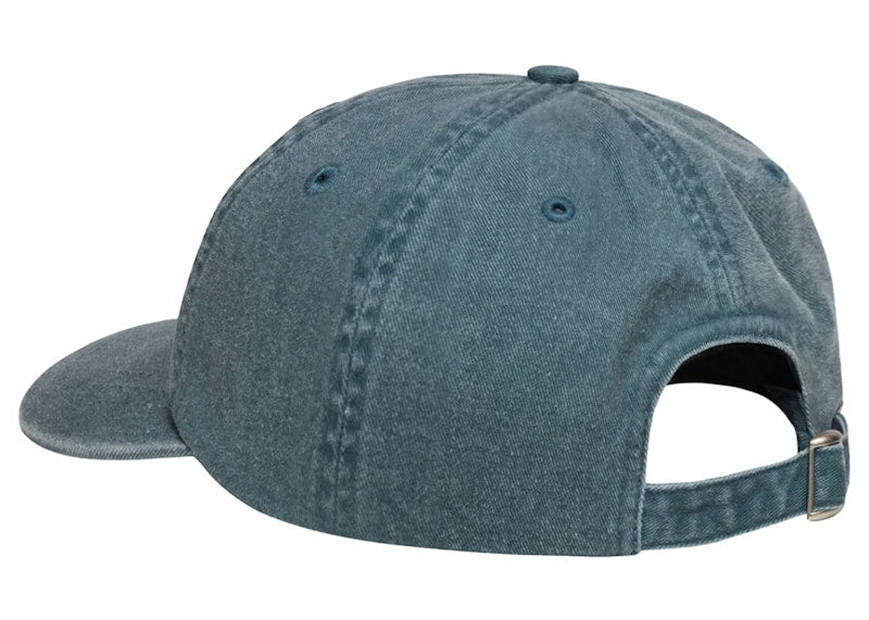 Stussy Low Pro Basic Washed Strapback Lagoon
