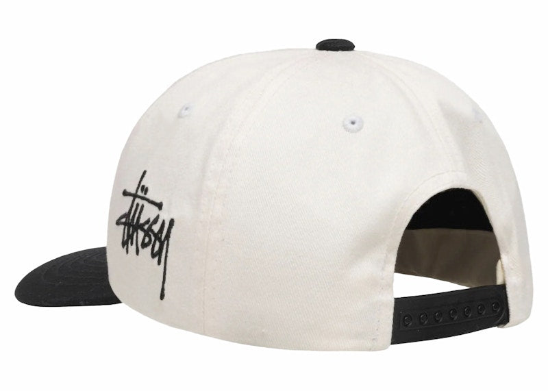 Stussy Low Pro Chenille S Snapback Natural