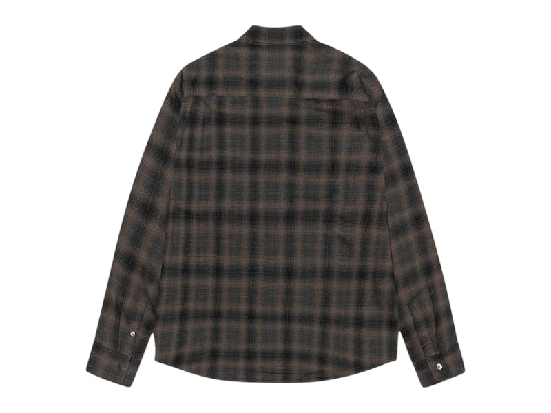Stussy Matthew Printed Shirt Brown