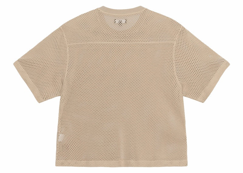 Stussy Mesh Jersey Crew Natural