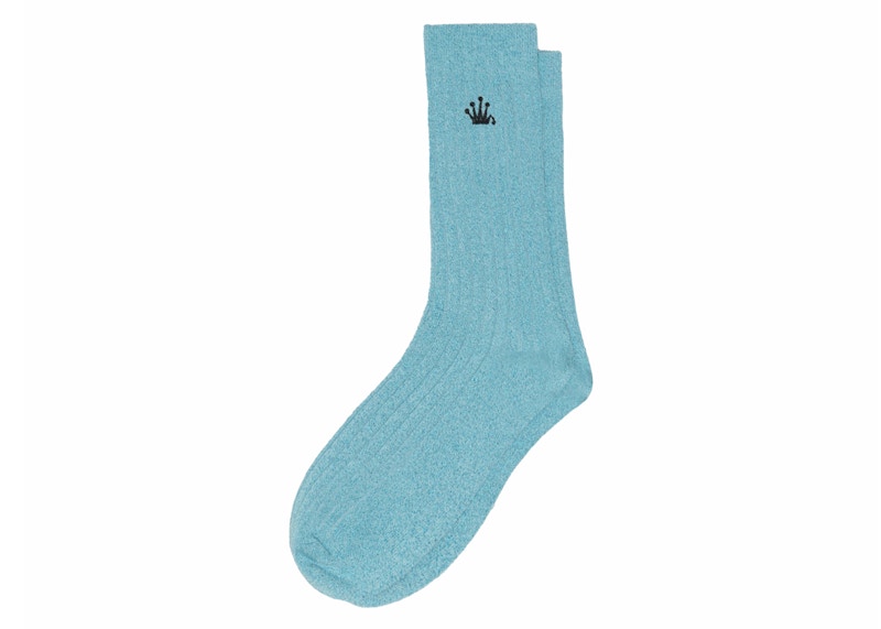Stussy Metallic Crown Dress Sock Metallic Teal