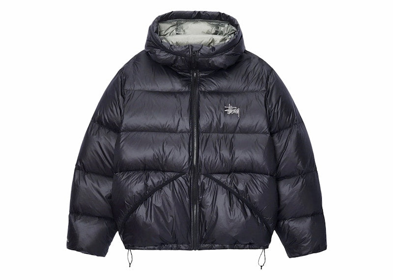 Stussy Micro Ripstop Down Parka Phantom Black