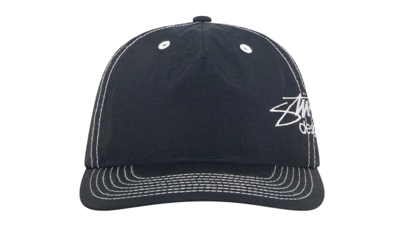 Stussy Mid-Depth Designs Snapback Black