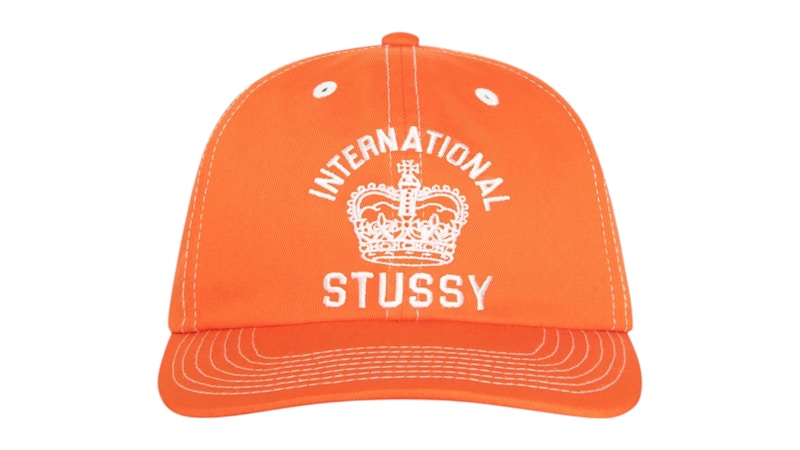 Stussy Mid-Depth International Crown Strapback Coral
