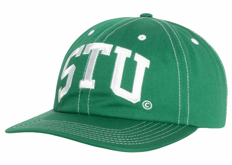 Stussy Mid-Depth Stu Arch Strapback Green
