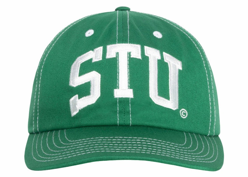 Stussy Mid-Depth Stu Arch Strapback Green