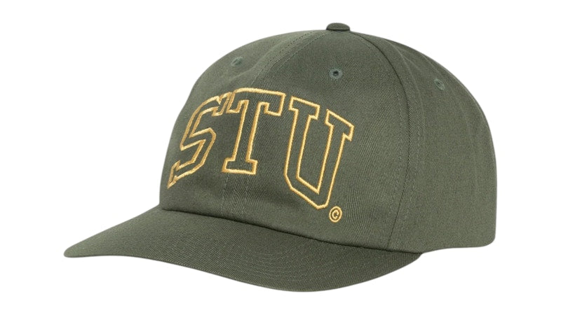 Stussy Mid-Depth Stu Arch Strapback Olive