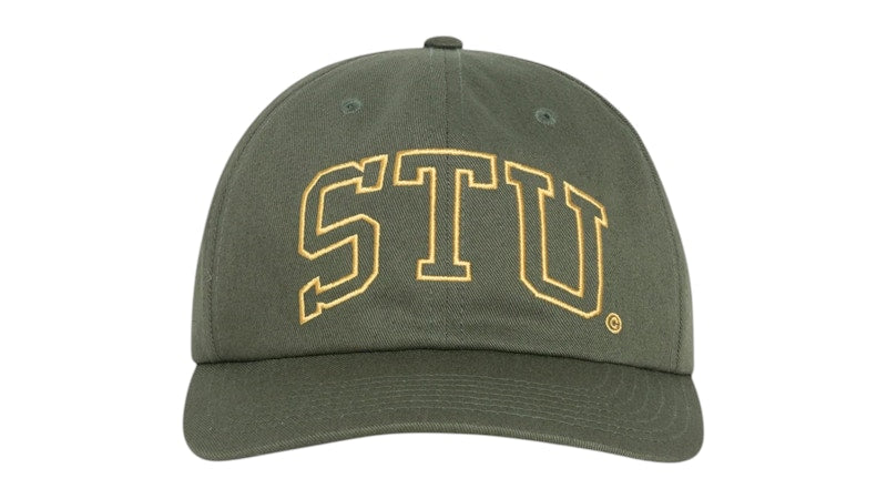 Stussy Mid-Depth Stu Arch Strapback Olive