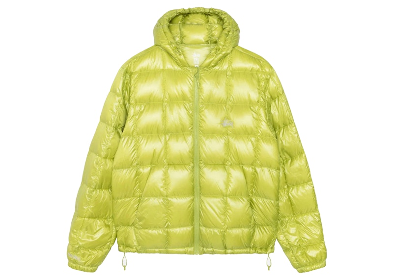 Stussy Midweight Hooded Puffer Lime