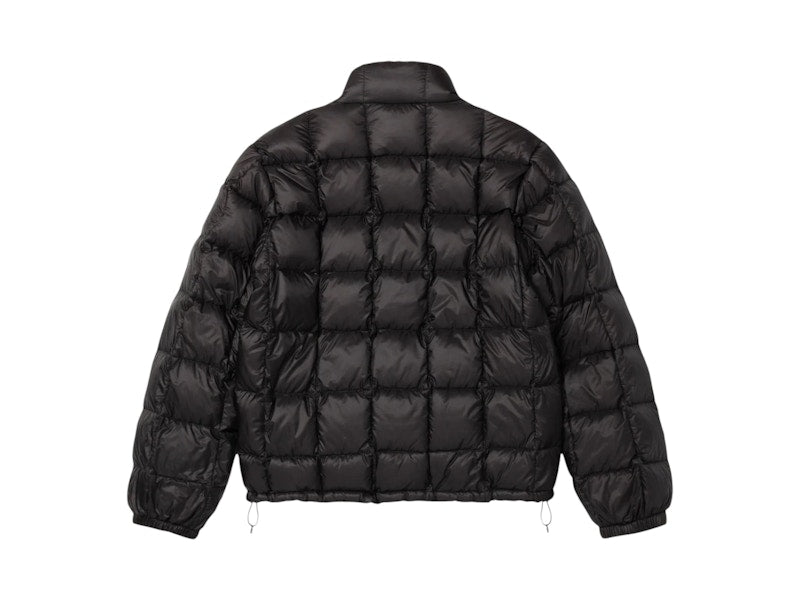 Stussy Midweight Puffer Jacket Black Classic Fit