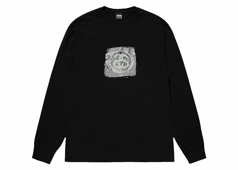 Stussy Mono L/S Tee Black