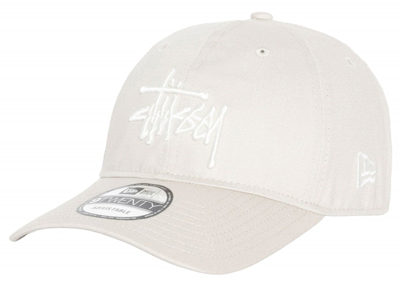 Stussy New Era 9Twenty Basic Strapback Stone