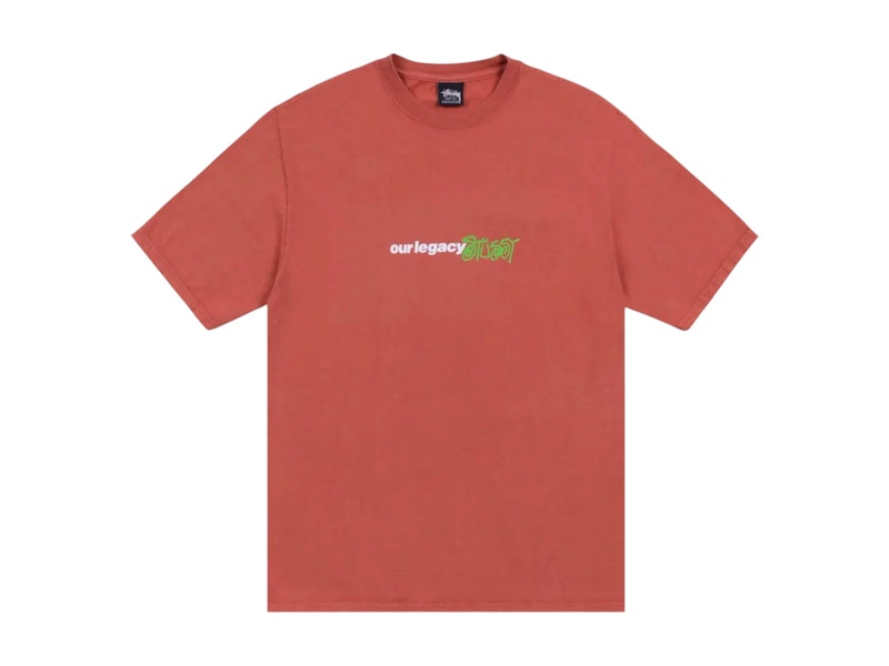Stussy Ol Sport Pig. Dyed Tee Clay