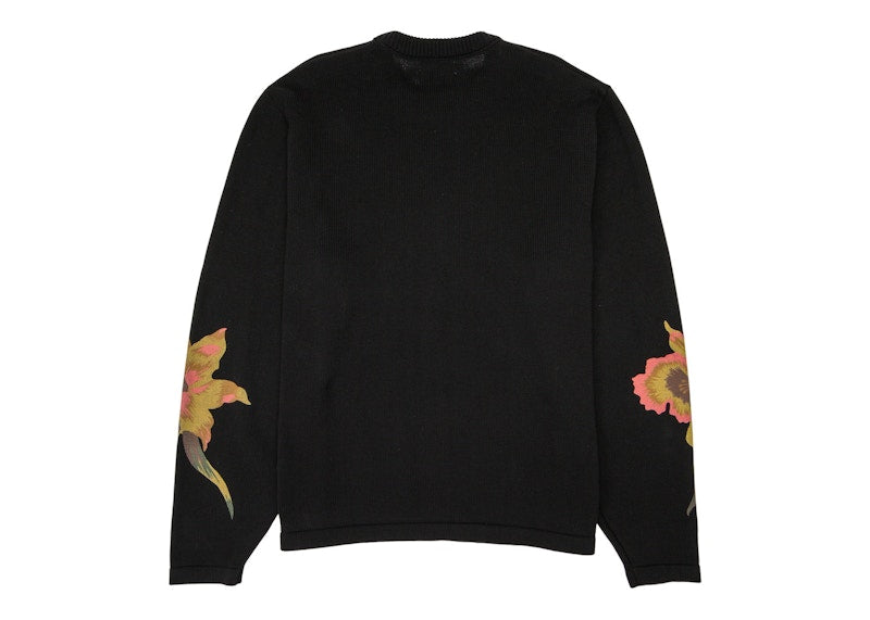 Stussy Orchid Knit Sweater Black