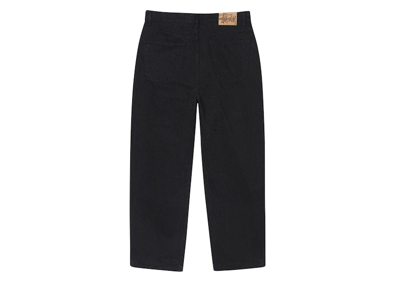 Stussy Overdyed Big Ol Jean Black
