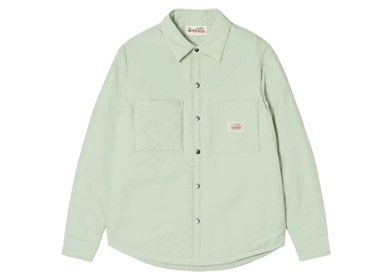 Stussy Padded Tech Overshirt Green