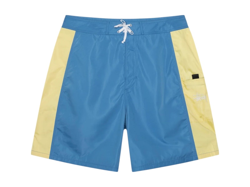 Stussy Paneled Board Short Blue