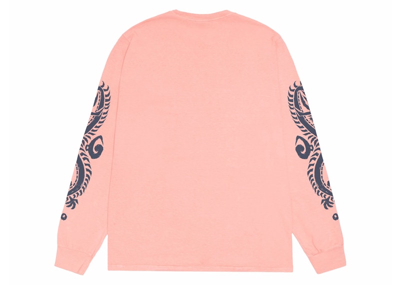 Stussy Perforated Leather Zip Shirt Camel