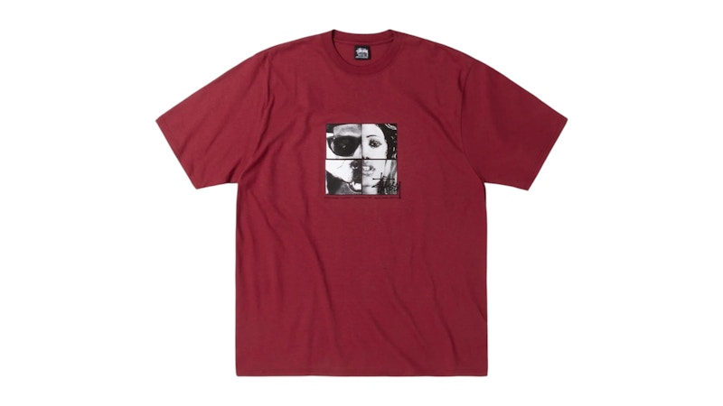 Stussy Personalities Tee Wine