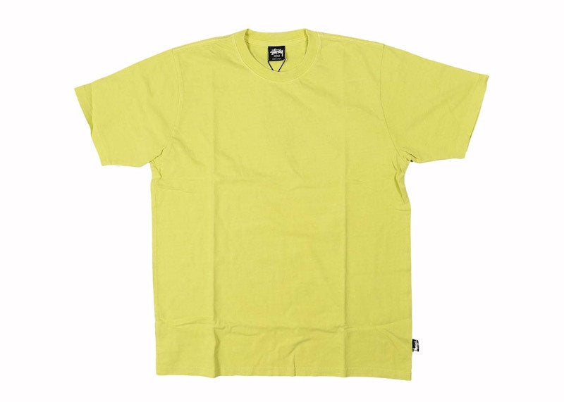 Stussy Pigment Dyed Crew Yellow