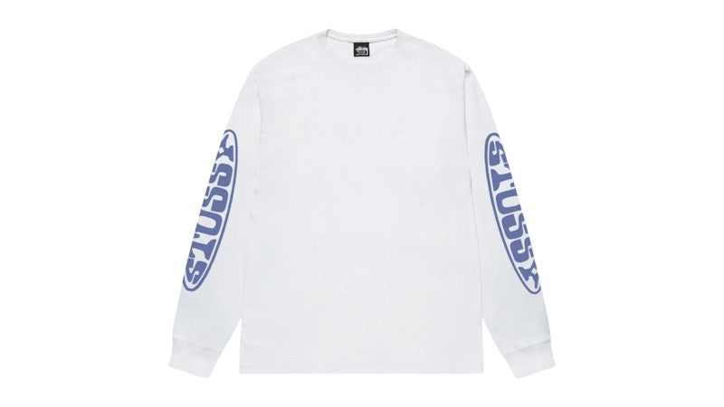 Stussy Pill L/S Tee White